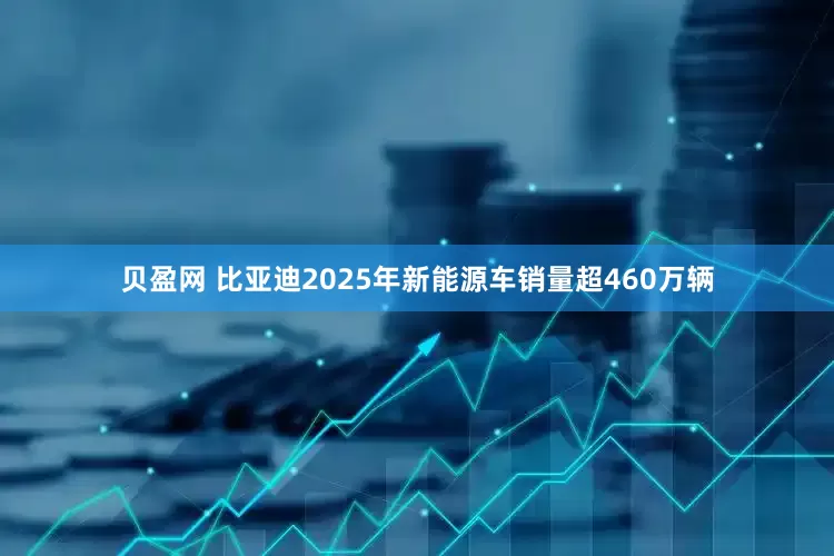 贝盈网 比亚迪2025年新能源车销量超460万辆